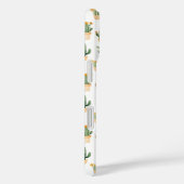 Potted Cactus op wit Case-Mate iPhone Case (Achterkant / Rechts)