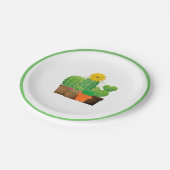 Potted Cactus Plants Feestje Papieren Bord (Gekanteld)