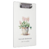 Potted Floral House Planten Waterverf Botanisch Klembord (Rechts)