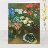 Potted Flowers Moederdag Big Kaart (Gele Bloem)