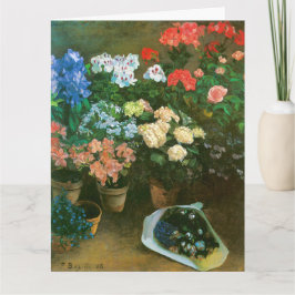 Potted Flowers Moederdag Big Kaart