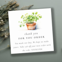 Potted Herb Peterselie koriander Bedankt voor uw b