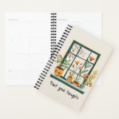 Potted Planten Mental Health Positivity Planner (Display)
