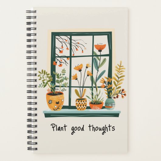 Potted Planten Mental Health Positivity Planner (Voorkant)