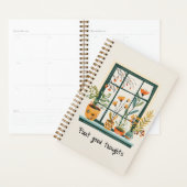 Potted Planten Mental Health Positivity Planner (Display)