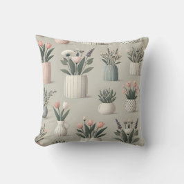 Potted Planten Print Design Kussen