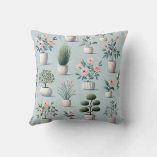 Potted Planten Print Design Kussen