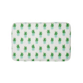 Potted Sansevieria Snake Plant Print Badmat (Voorkant)