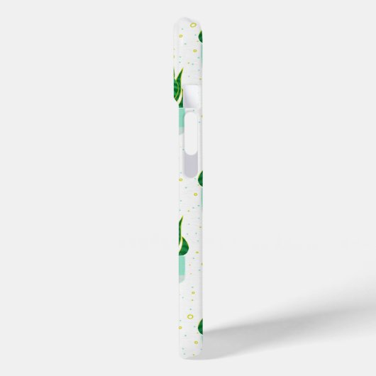 Potted Sansevieria Snake Plant Print Case-Mate iPhone Case (Achterkant / Links)