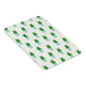 Potted Sansevieria Snake Plant Print Magneet (Rechterzijde)