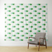 Potted Sansevieria Snake Plant Print Wandkleed (In Situ (horizontaal))