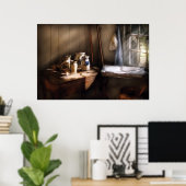 Potten - Potten in het huis van een visser Poster (Thuiskantoor)