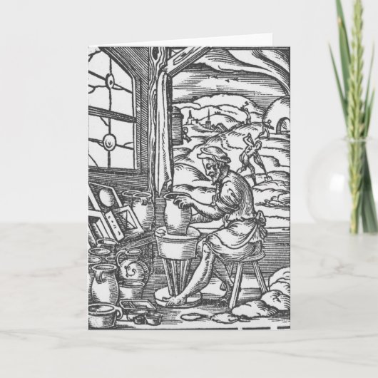 Pottenbakker, 1574 kaart (Voorkant)