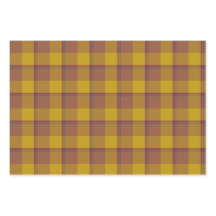 Pottenbakkersklei en Pizza Plaid Goud Bruin