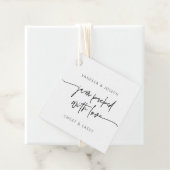 Pottenlabel Huwelijksgunst Productlabel Bedankjes Labels (In situ)