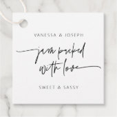 Pottenlabel Huwelijksgunst Productlabel Bedankjes Labels (Voorkant)