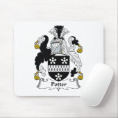 Potter Family Crest Muismat (Met muis)