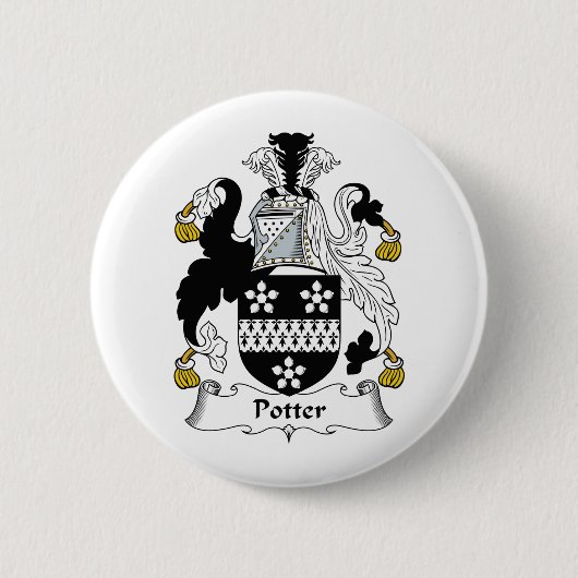Potter Family Crest Ronde Button 5,7 Cm (Voorkant)