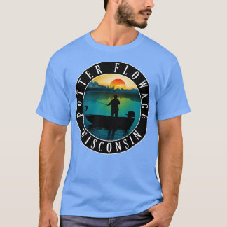 Potter Flowage Wisconsin Vist T-shirt