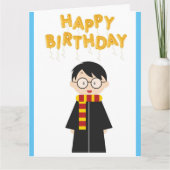 Potter Happy Birthday kaart (Voorkant)
