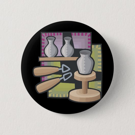 Potter Ronde Button 5,7 Cm (Voorkant)
