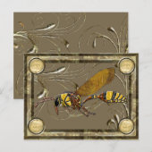 Potter Wasp Collector Card Briefkaart (Voorkant / Achterkant)