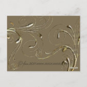 Potter Wasp Collector Card Briefkaart (Achterkant)