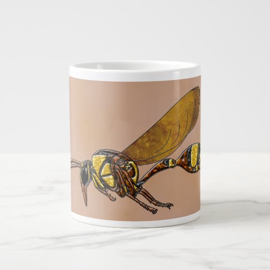 Potter Wasp Grote Koffiekop (Voorkant)