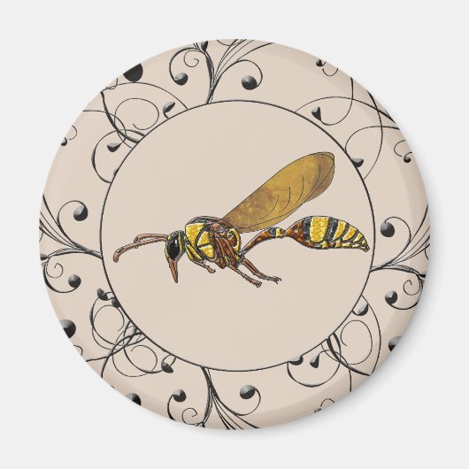 Potter Wasp Magneet (Voorkant)