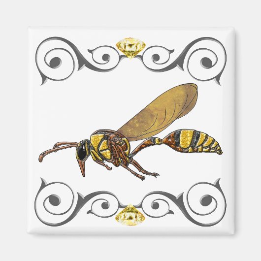 Potter Wasp Magneet (Voorkant)