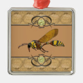 Potter Wasp Metalen Ornament (Voorkant)