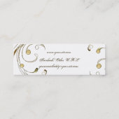 Potter Wasp Mini Visitekaartje (Achterkant)