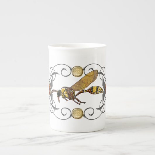Potter Wasp Porselein Kop (Voorkant)