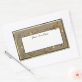 Potter Wasp Rechthoekige Sticker (Envelop)