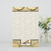 Potter Wasp Tan Briefpapier (Staand voorkant)