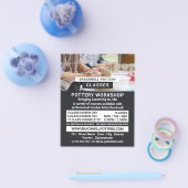 Potter Wheels, Pottery Classes, Potters Flyer (Enkel)