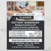 Potter Wheels, Pottery Classes, Potters Flyer (Voorkant)