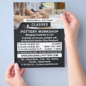 Potter Wheels, Pottery Classes, Potters Flyer (Hand)