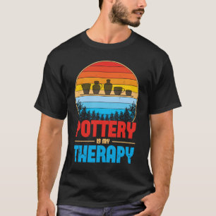Potterie is mijn therapiecertificaat potentiekeram t-shirt