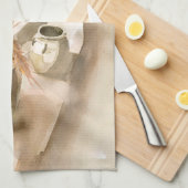 Potterij in de Waterverf van het Venster op de keu Theedoek (Quarter Fold)