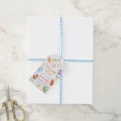 Potterij Schilderen Verjaardag Cadeaulabel (Met Touw)