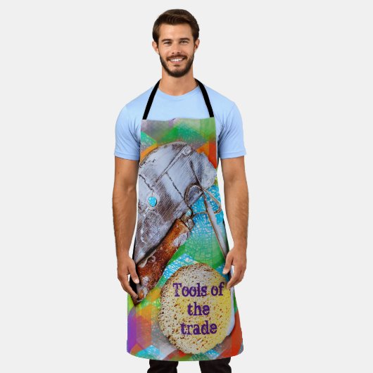 Potter's Apron Schort (Gedragen)