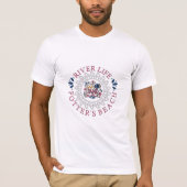 Potters Beach Tee Shirt (Voorkant)