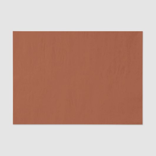 Potter's Clay Russet Sinaasappel Earth Tone Effen Tissuepapier (Voorkant)