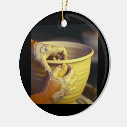 Potter's Hands Creëer 1 Keramisch Ornament (Links)