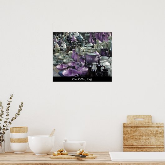 Potter's Wares Poster (Keuken)