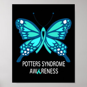 Potterssyndroom Bewustzijn Vlinder Poster
