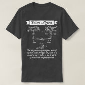 Pottery Algebra 1 T-shirt (Design voorkant)