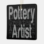 Pottery Artist Extraordinaire Keramisch Ornament (Links)