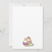 Pottery Bridal Luncheon Kaart (Achterkant)